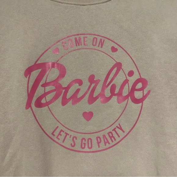 Come On Barbie Let's Go Party crewneck Size Small - Picture 6 of 6